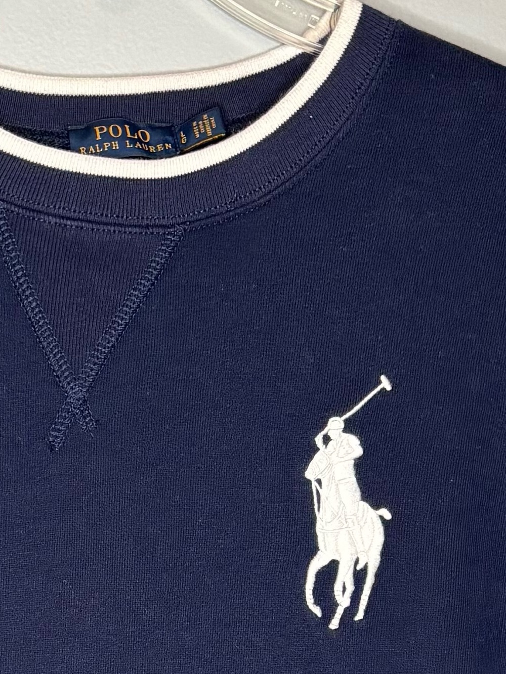POLO RALPH LAUREN VARSITY STYLE DRESS - Picture 4 of 5